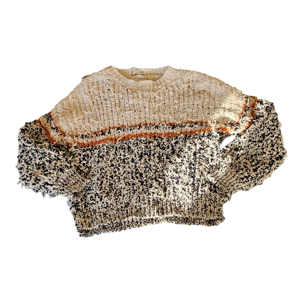 The Nines Small Long Sleeve Knit Pullover Sweater